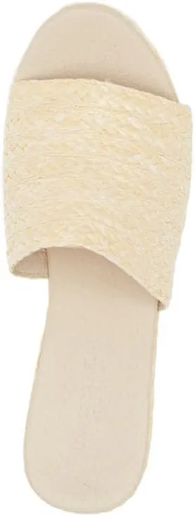 Chocolat Blu Women Shoes Gilda Raffia Chunky Slide