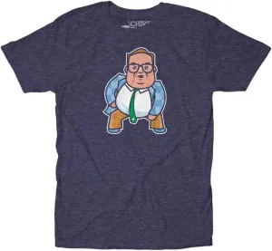 Chris Farley Matt Foley T-Shirt – SNL Van Down by The River Funny Quote Tee