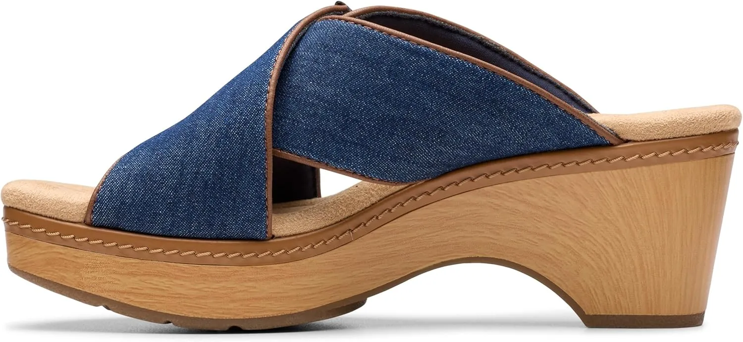 Clarks Women's Seannah Nora Heeled Sandal