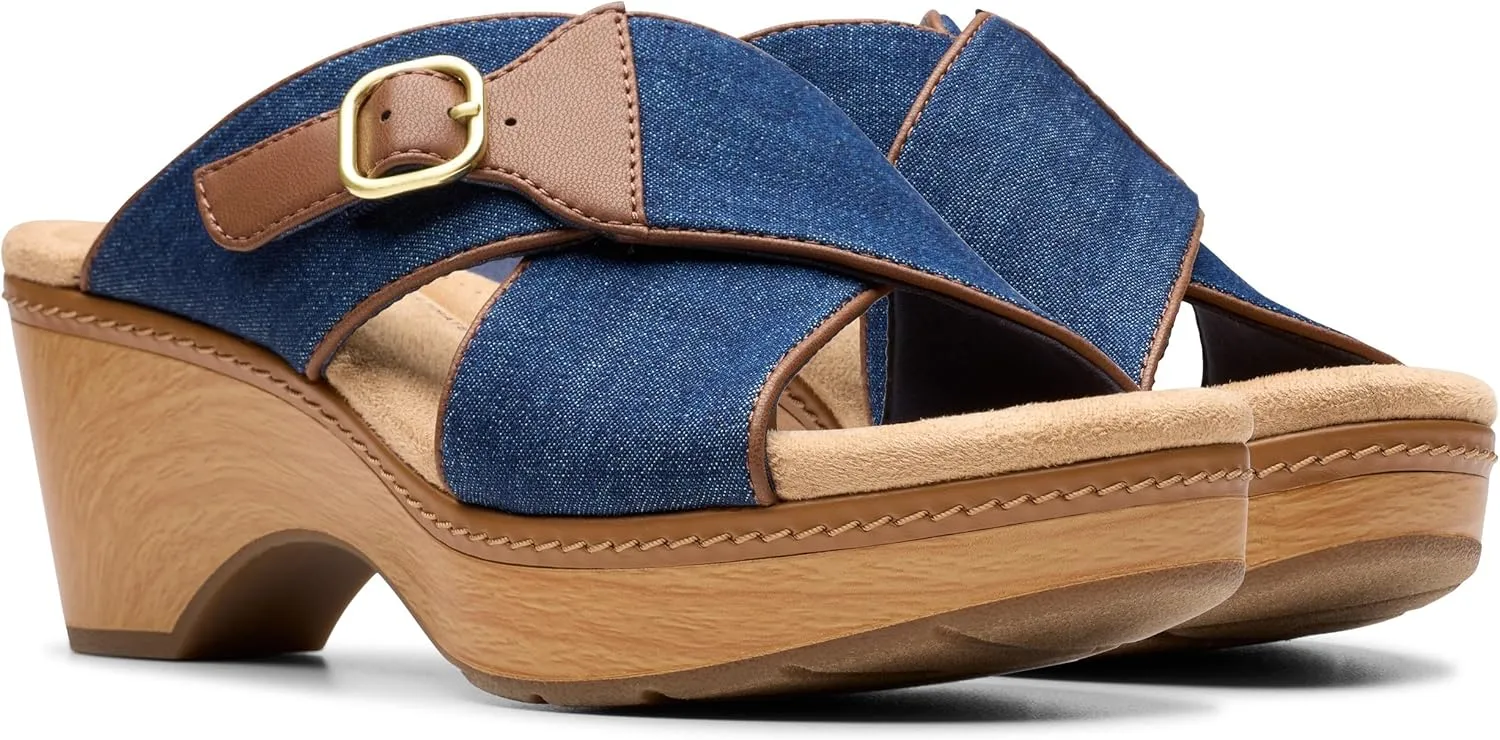 Clarks Women's Seannah Nora Heeled Sandal