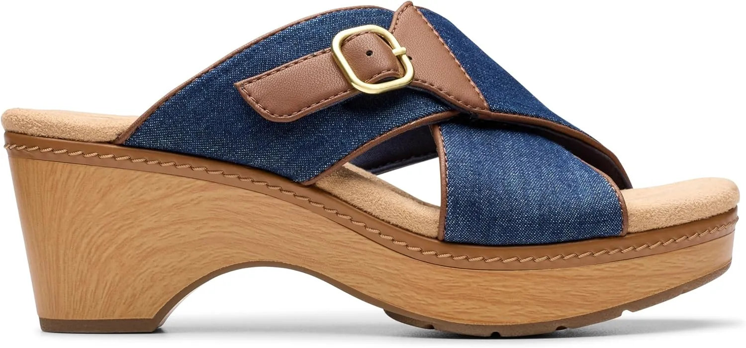 Clarks Women's Seannah Nora Heeled Sandal