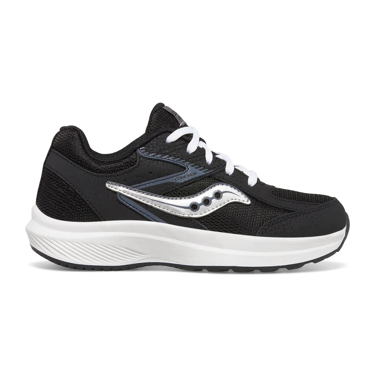 Cohesion Kdz Sneaker - Big Kid Black/White