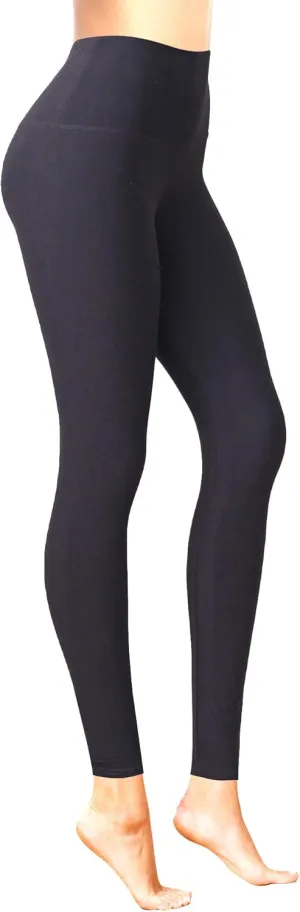 COMFY FOREVER Leggings for Women W/5' High Waist Tummy Control Ankle Length Pants