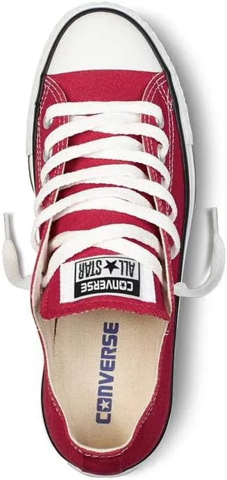 Converse Men's Chuck Taylor All Star Ox Red Canvas Cross Trainer Shoes