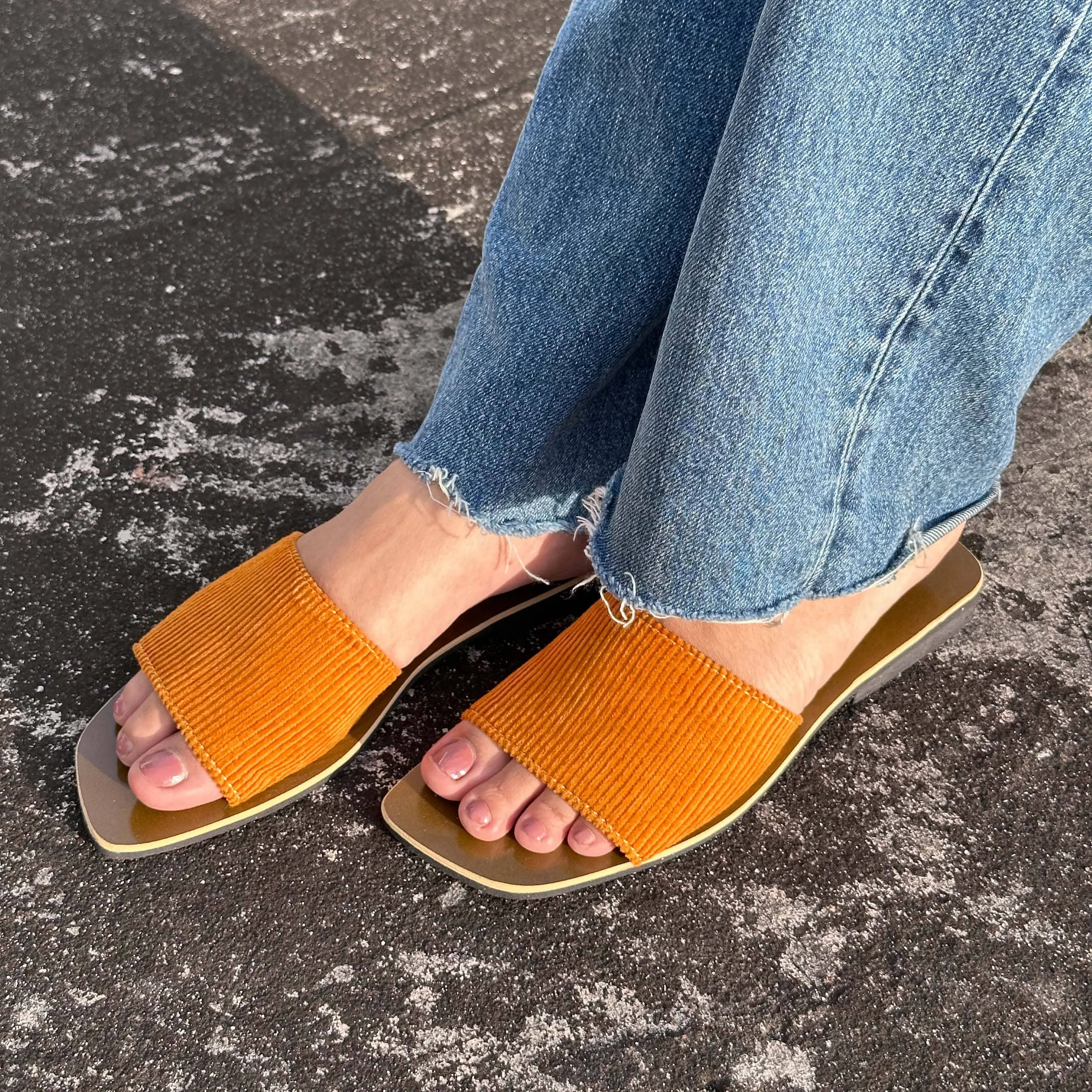 Corduroy Slide