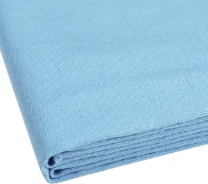 Cotton Canvas Fabric 59x78 Inches, Thick Canvas Fabric, 10oz, Suitable for Painting, Sewing, Bag,Crafts, Embroidery, Handmade Home Decor (Light Blue)
