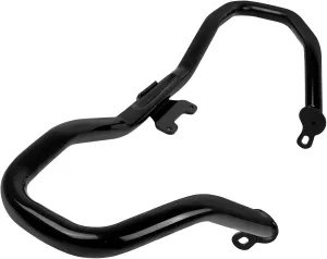 Crash Bars 1.25" Fat Engine Guard Compatible with Harley Touring Road King Street Glide 2014-2023 Electra Glide Standard FLHT 2019-2022 Black Steel Highway Bars Bumper