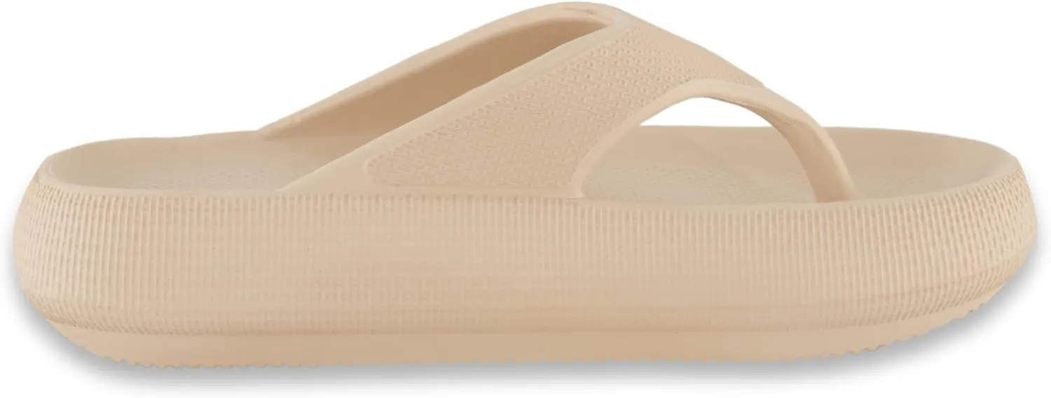 CUSHIONAIRE Women's Fling recovery cloud pool slides sandal with  Comfort