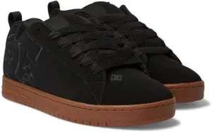 DC Shoes Men's Court Graffik SE Fashion Trainer, Black Gum, 12