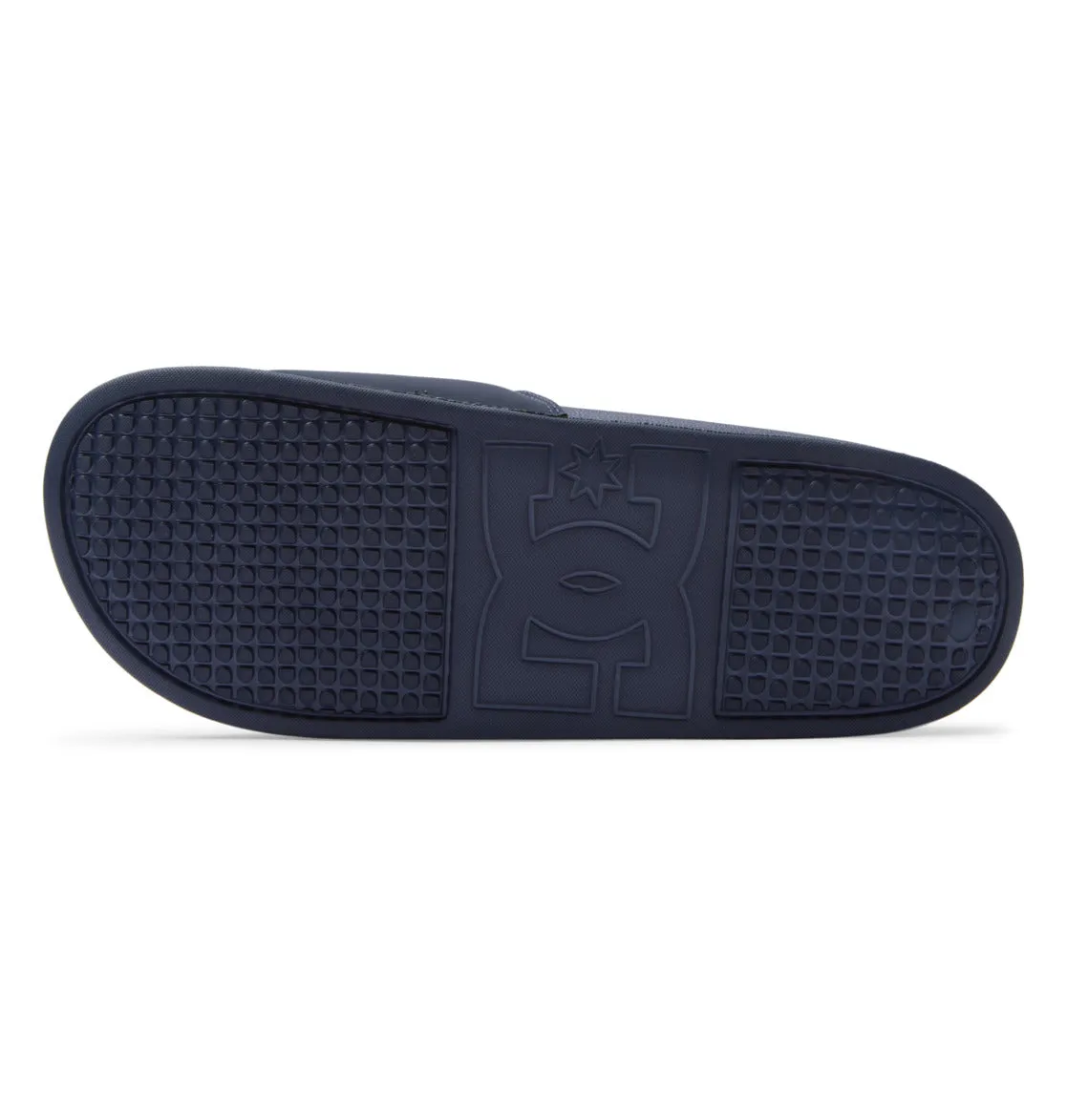 DC Slides Navy/Camel