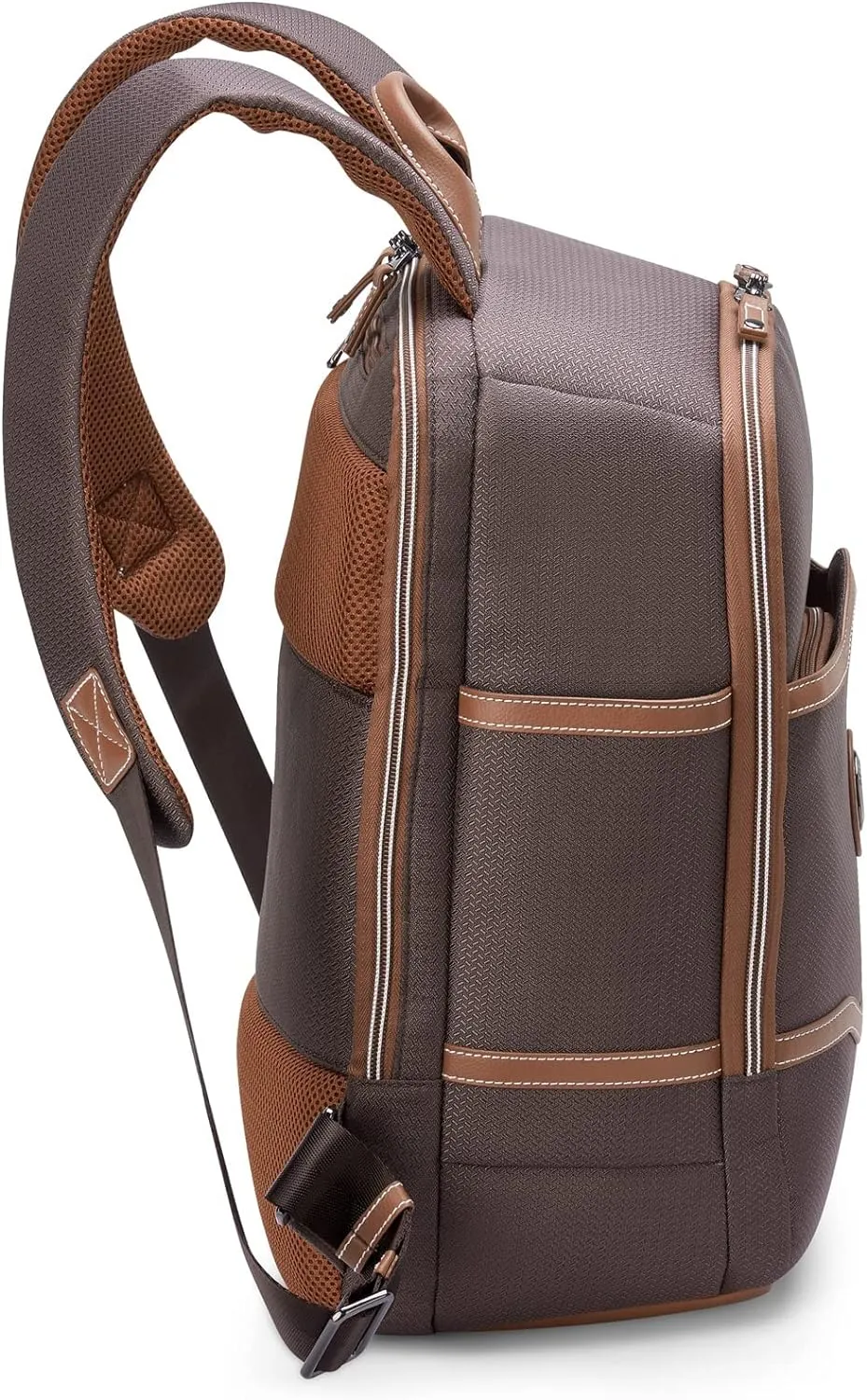 DELSEY PARIS Chatelet 2.0 Travel Laptop Backpack, Chocolate Brown