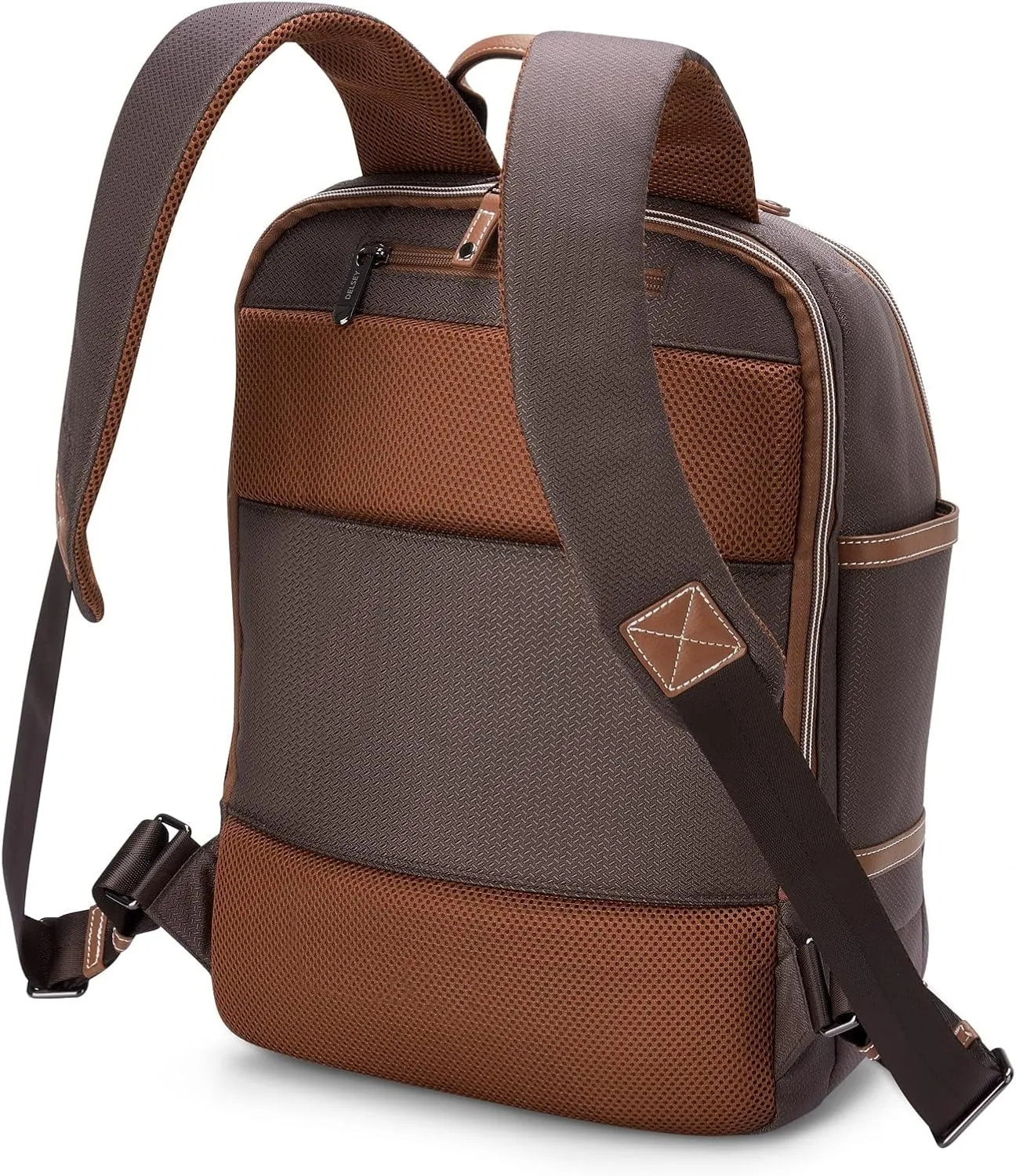 DELSEY PARIS Chatelet 2.0 Travel Laptop Backpack, Chocolate Brown