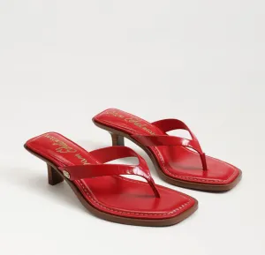 Dollie Red Thong Sandal