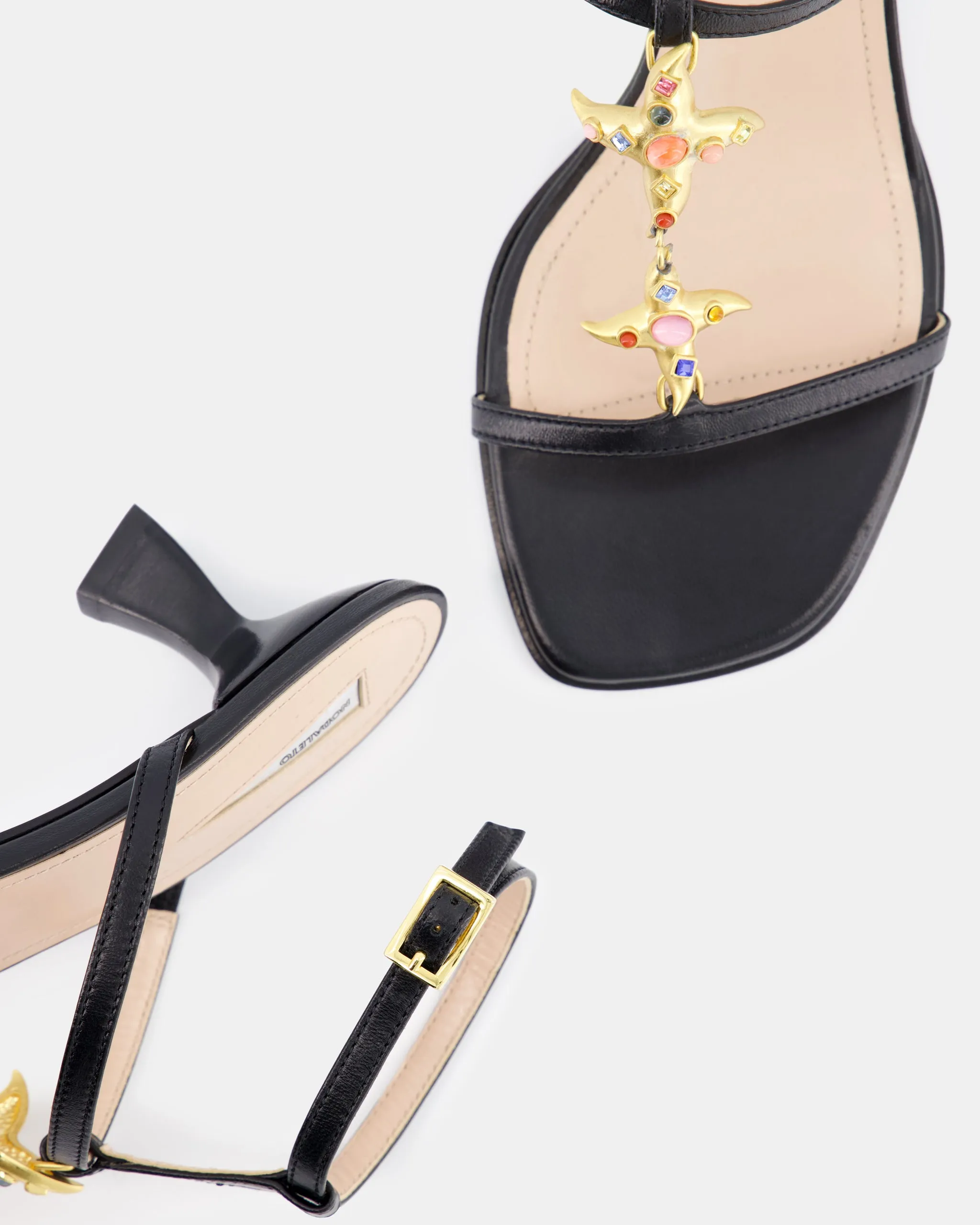 Dona Isla Sandal 50 Black Nappa