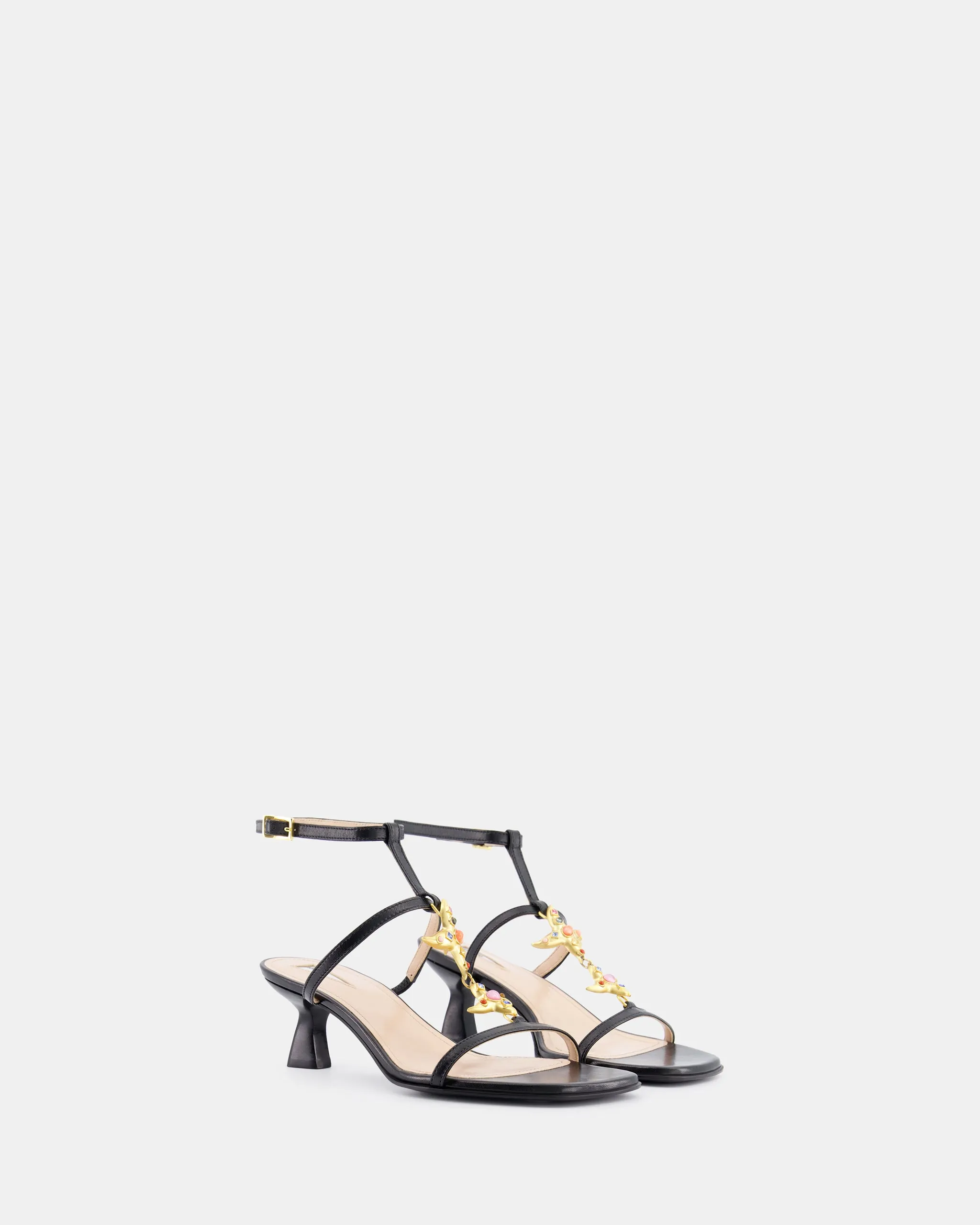 Dona Isla Sandal 50 Black Nappa