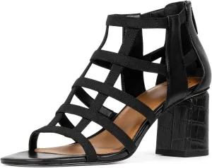 Donald Pliner Women's Poeme Basic Elastic Heeled Sandal