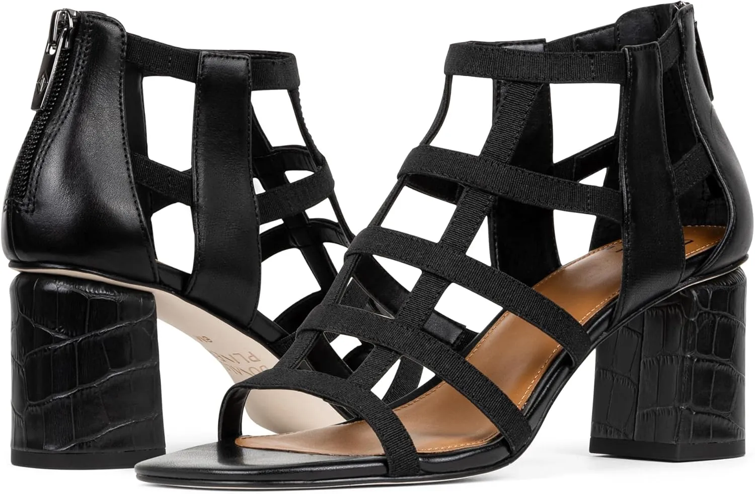 Donald Pliner Women's Poeme Basic Elastic Heeled Sandal
