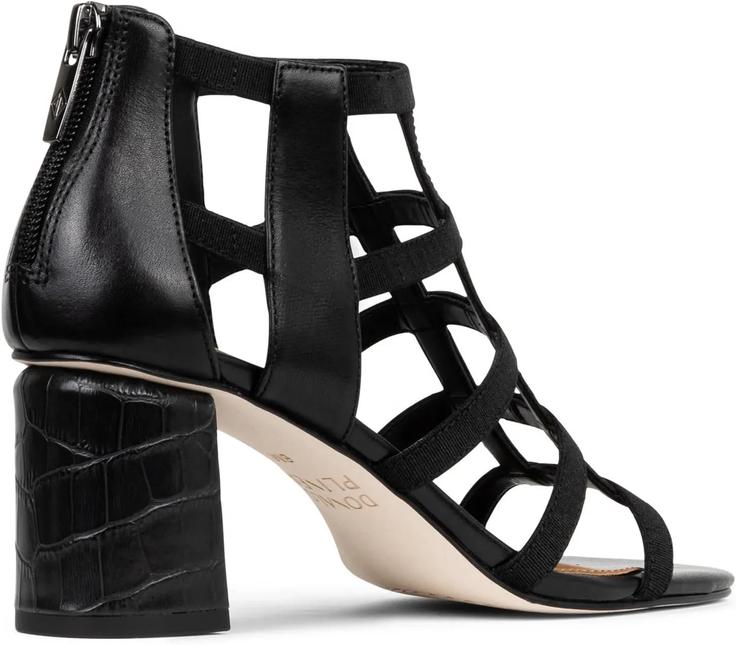 Donald Pliner Women's Poeme Basic Elastic Heeled Sandal