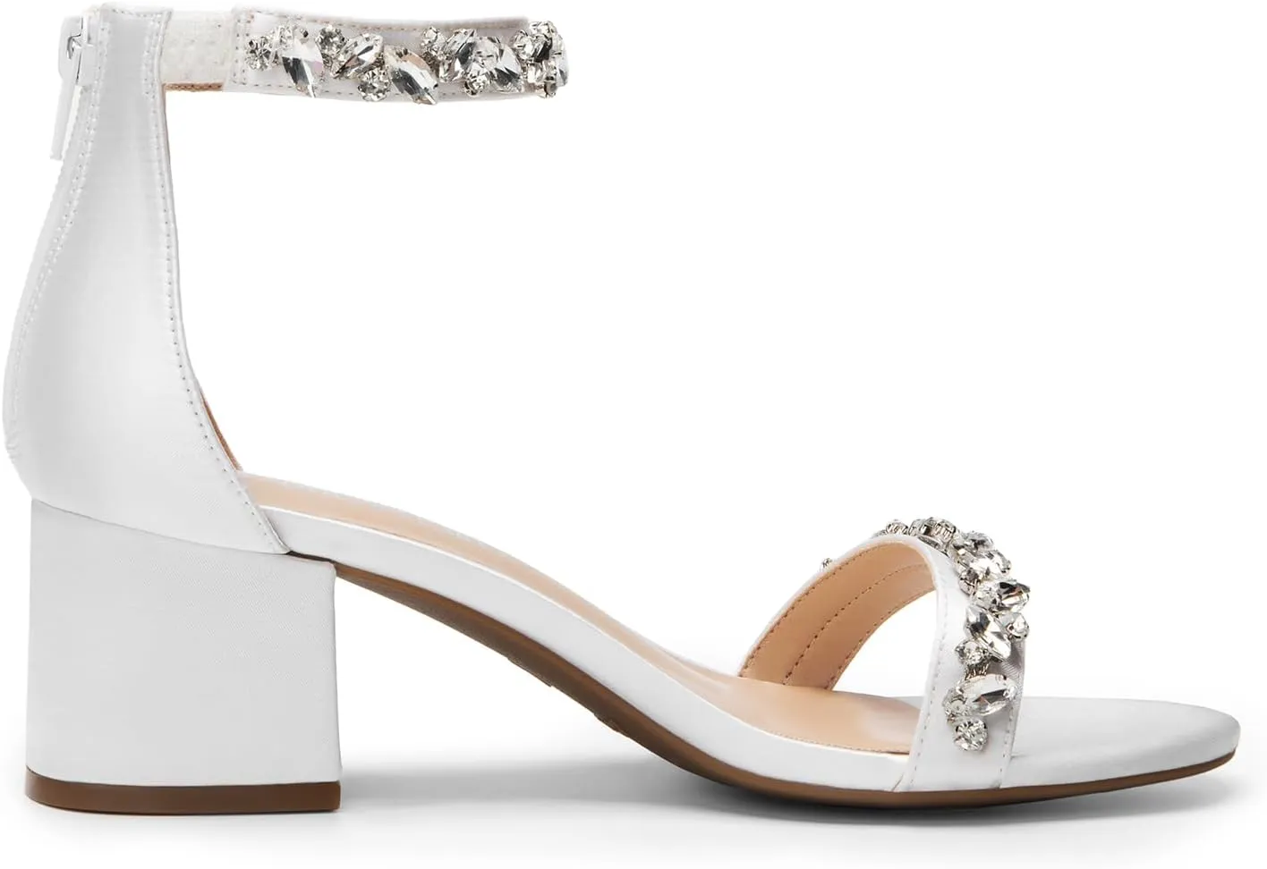 DREAM PAIRS Womens Low-Chunk Low Heel Pump Sandal
