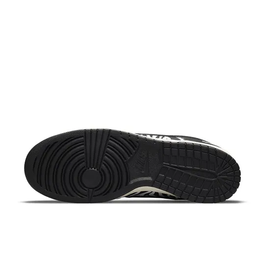 Dunk Supportive Certified Cakes' SB DM3510-001 Zebra x Quartersnacks Nike Debbies Low 'Little