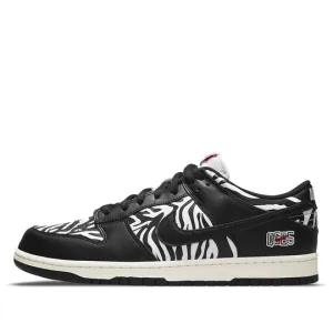 Dunk Supportive Certified Cakes' SB DM3510-001 Zebra x Quartersnacks Nike Debbies Low 'Little
