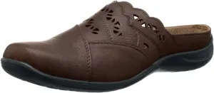 Easy Street Womens Forever Casual Shoes, Brown, 8 X-Wide US