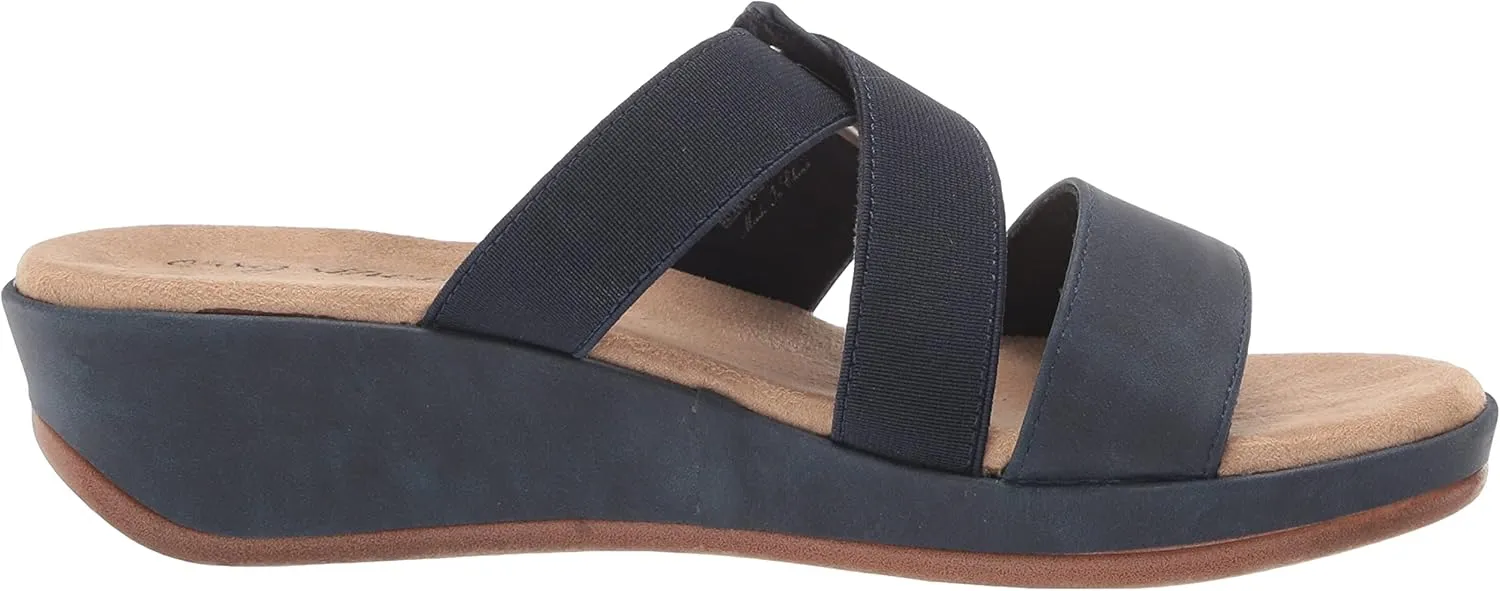 Easy Street Women's Sayre Wedge Sandal Slide