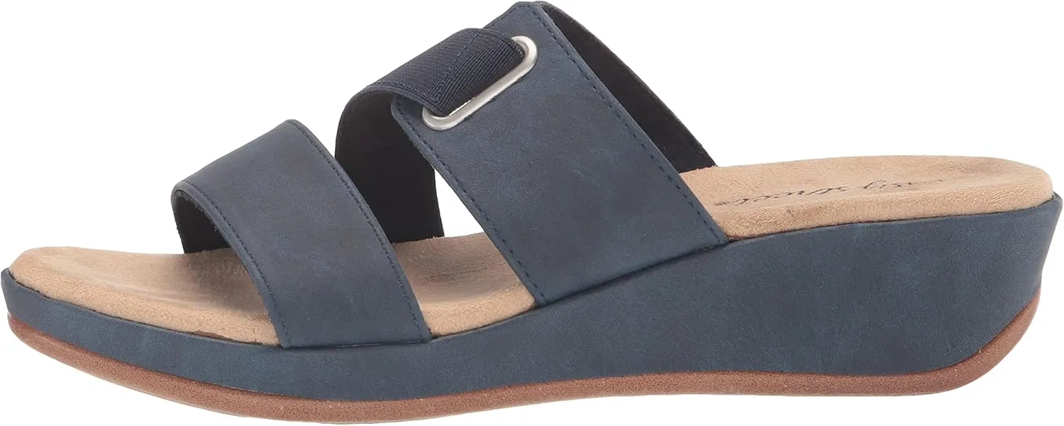 Easy Street Women's Sayre Wedge Sandal Slide