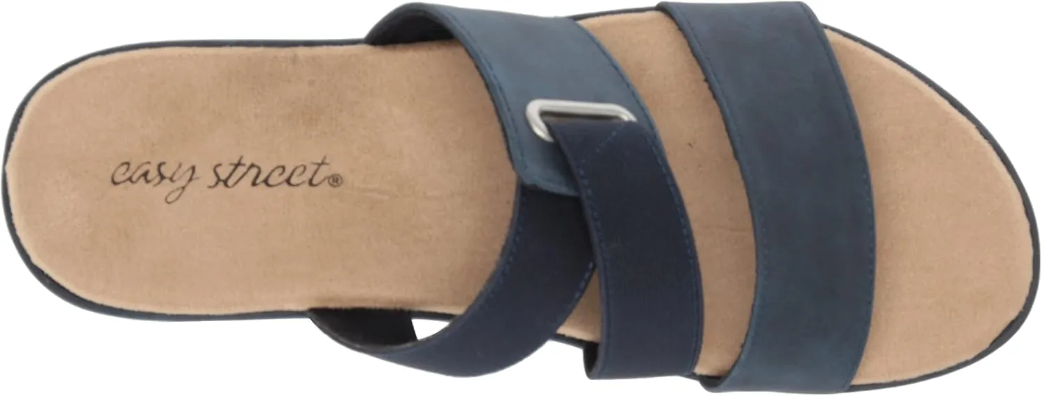 Easy Street Women's Sayre Wedge Sandal Slide