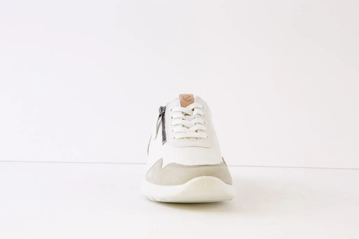 ECCO - 292453 60715 LACED SHOE - WHITE MULTI