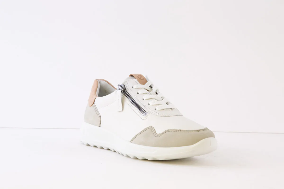 ECCO - 292453 60715 LACED SHOE - WHITE MULTI