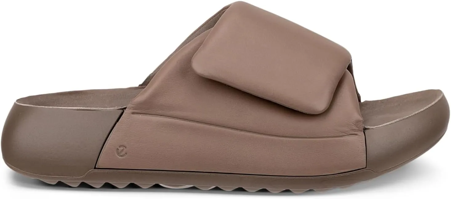 ECCO Women's Cozmo Platform Cross Band Slide Sandal