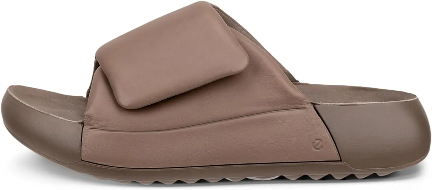 ECCO Women's Cozmo Platform Cross Band Slide Sandal