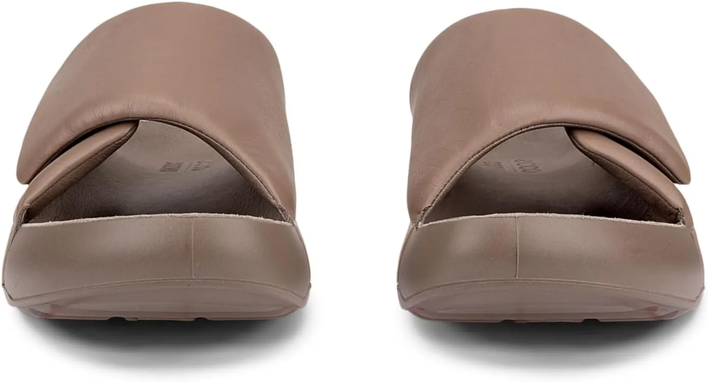ECCO Women's Cozmo Platform Cross Band Slide Sandal