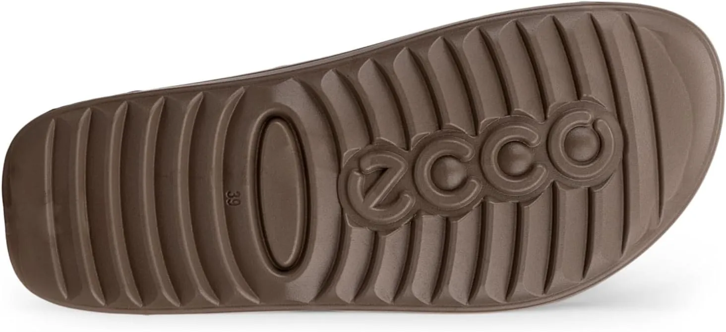 ECCO Women's Cozmo Platform Cross Band Slide Sandal