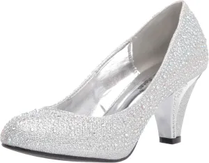 Enzo Romeo Lime01 Womens Open Toe Low Heel Wedding Rhinestone Wedge Sandal Shoes