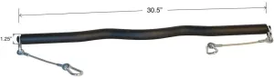 EZ Curl Bar - Heavy Weight Training Accessory Designed To Fit on Total Trainer, Bowflex, and Home Fitness Gym Equipments with Cable Systems