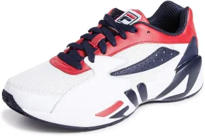 Fila Men's Mindblower Trainer Sneakers, White, 9 M US