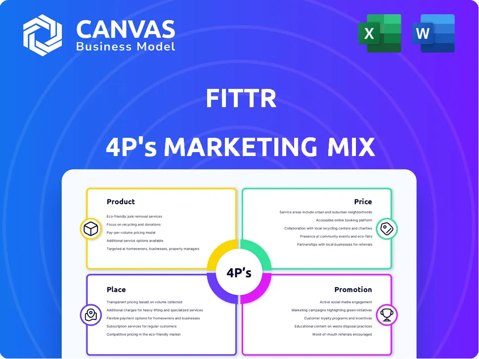 FITTR MARKETING MIX