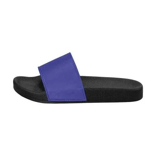 Flip-Flop Sandals, Violet Blue Women's Slides