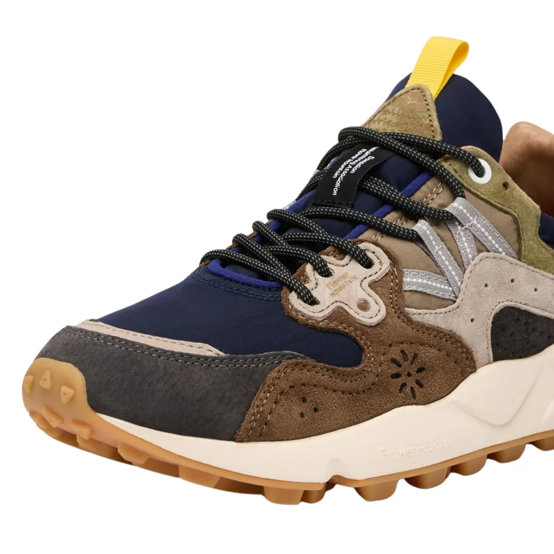 Flower Mountain Yamano 3 Sneakers in Grey - Blue
