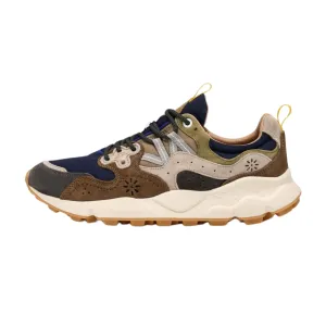 Flower Mountain Yamano 3 Sneakers in Grey - Blue