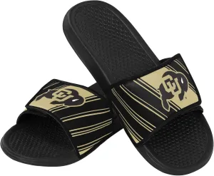 FOCO Colorado Buffaloes NCAA Mens Legacy Sport Slide - L