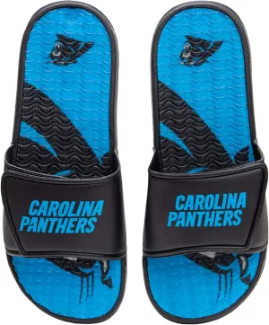 FOCO Men's NFL Team Logo Sport Shower Foam Slide Flip Flop Sandals