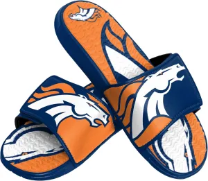FOCO Men's NFL Team Logo Sport Shower Foam Slide Flip Flop Sandals