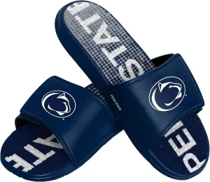 FOCO Penn State Nittany Lions NCAA Mens Gradient Wordmark Gel Slide - L