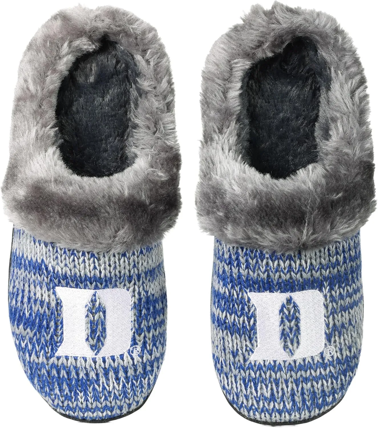 FOCO womens Ncaa College Team Logo Peak Slide Slippers