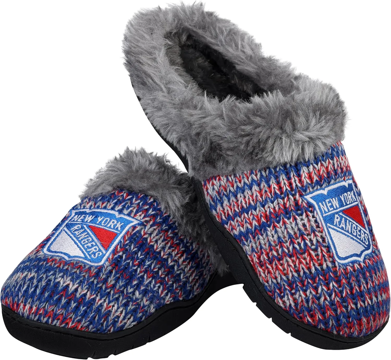 FOCO Womens NHL Team Logo Peak Slide Slippers