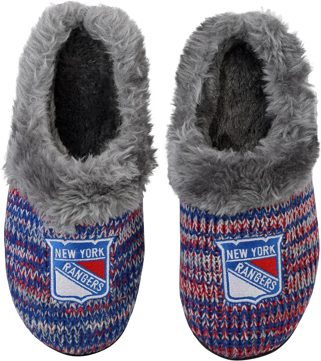 FOCO Womens NHL Team Logo Peak Slide Slippers