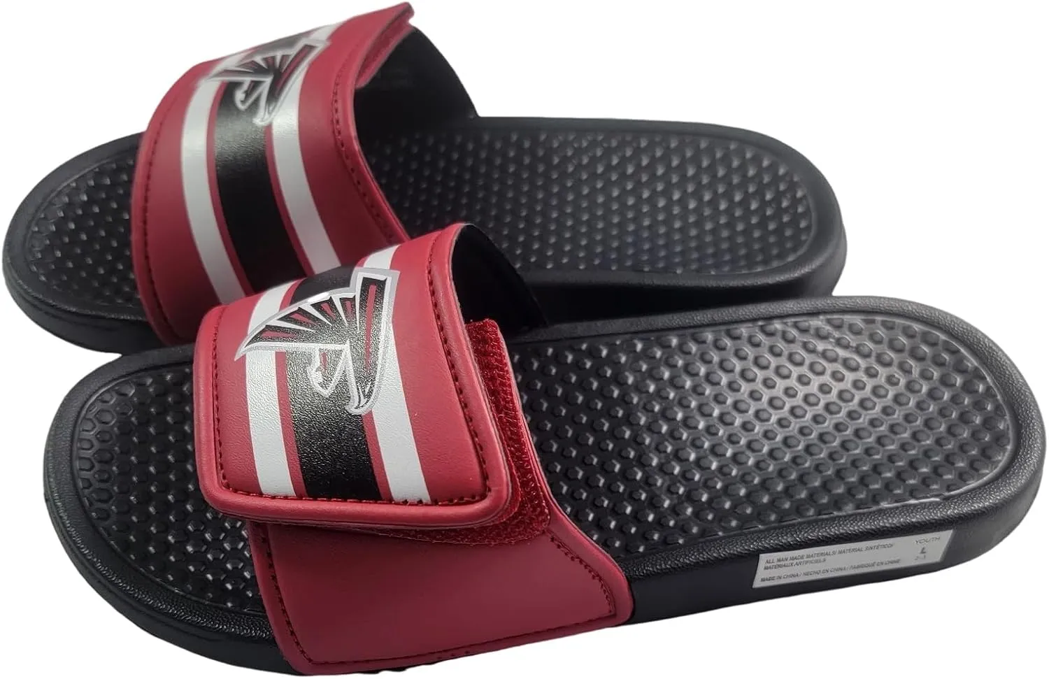 FOCO Youth NFL Stripe Legacy Sport Slide